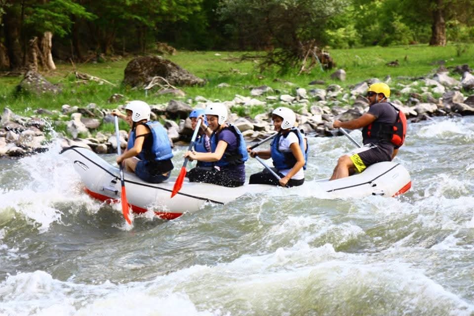 Two rafts